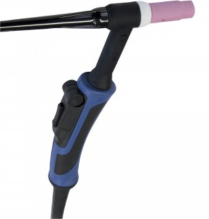 WIG-Brenner GRIP SR 26 P - luft. - 8m - St. 35/50 + AMPH. 7-pol.