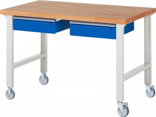 Fahrbare Werkbank 7002A1 | B1500xT900xH1000mm | 2BR-2LR