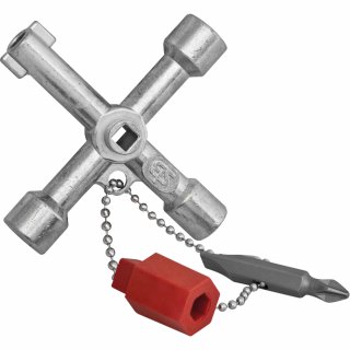 Schuebo Schaltschrankschlüssel 472 M03 7Funktionen Bitadapter