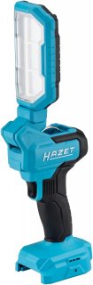 HAZET Akku-Arbeitslicht ∙ 1000 Lumen ∙ 18 Volt ∙ Grundgerät 9579-10 ∙ L x B x H: 150 mm x 80 mm x 210 mm
