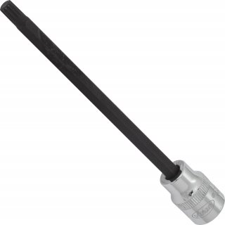 VIGOR Innenvielzahn Schraubendreher-Einsatz ∙ XZN ∙ V6122 ∙ 3/8 Zoll (10 mm) Vierkant hohl ∙ Innen Vielzahn Profil XZN ∙ SW M6