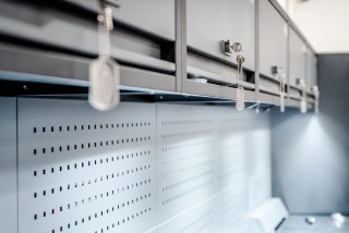 VIGOR Lochwandplatten Satz ∙ 861 x 342 mm ∙ V6000-015 ∙ 2-teilig ∙ Anzahl Werkzeuge: 2