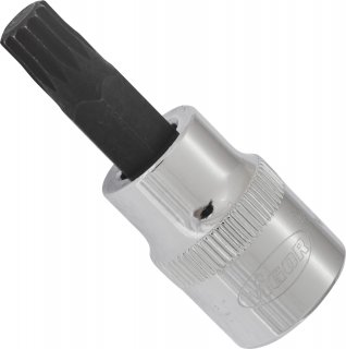 VIGOR Innenvielzahn Schraubendreher-Einsatz ∙ XZN ∙ V6108 ∙ 3/8 Zoll (10 mm) Vierkant hohl ∙ Innen Vielzahn Profil XZN ∙ SW M8