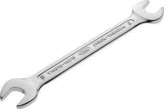VIGOR Doppel-Maulschlüssel ∙ V1461N-14X15 ∙ Außen Sechskant Profil ∙ SW 14 x 15 mm