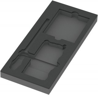 9850 Schaumstoffeinlage Kraftform Kompakt und Tool-Check PLUS Set 1 | o