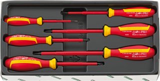 VDE-Schraubendreher-Satz DRALL+ Modell4695 VDE 6 St.