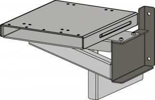 MONTAGEPLATTE Nr 11 FÜR SMARTFEED DRAHTVORSCHUB FÜR ABB ROBOTER (IRB 2