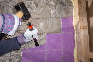 VIGOR Flachmeißel Satz ∙ V6220/4 ∙ 4-teilig ∙ Anzahl Werkzeuge: 4