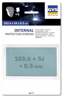 5 INNENSCHEIBEN 103,6 x 54 x 0,5 - PROMAX / FIREMAN