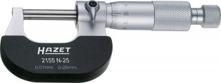 HAZET Präzisions-Bügelmess-Schrauben 2155N-25