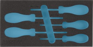 HAZET 2-Komponenten Weichschaumeinlage 163-185L ∙ L x B: 342 mm x 172 mm