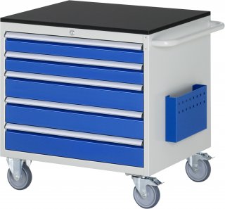 Montagewagen XL3.20 | B770xT650xH790mm | 5xSchublade-TA | M-Top-20mm