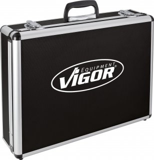 VIGOR Koffer ∙ leer ∙ V2400 ∙ L x B x H: 510 mm x 410 mm x 140 mm