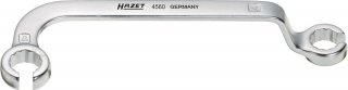 HAZET Einspritzleitungsschlüssel 4560 ∙ Außen Doppelsechskant Profil ∙ SW 17 x 17 mm
