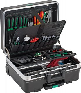Elektronik-Werkzeug-Sortiment 13302/TR/99 L.520mm B.280mm H.460mm 99 St.