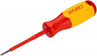HAZET Elektriker-Schraubendreher ∙ schutzisoliert 811KV-25 ∙ Schlitz Profil ∙ SW 0,4 x 2,5 mm