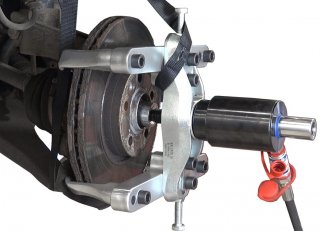 VIGOR Bremsscheiben Auspress Satz ∙ V7154-4 ∙ 21-teilig ∙ Anzahl Werkzeuge: 21