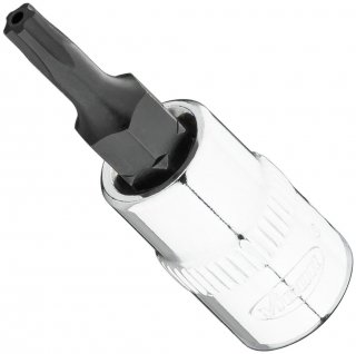 VIGOR Schraubendrehereinsatz ∙ V7037-IPR15 ∙ 1/4 Zoll (6,3 mm) Vierkant hohl ∙ Innenprofil mit 5 abgerundeten Flanken | mit Stirn