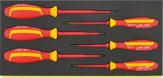 TCS-Sortiment VDE-Schraubendreher DRALL+ TCS 4661/4671 VDE  6 St.