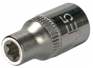 Steckschlüsseleinsatz | 1/4" | E-Profil | E5