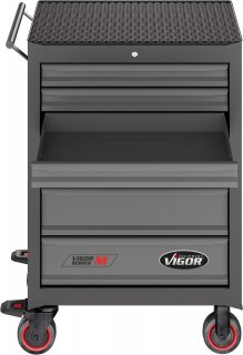 VIGOR Werkstattwagen Series M ∙ mit Sortiment ∙ V2379N ∙ 238-teilig ∙ Anzahl Werkzeuge: 238