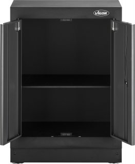 VIGOR Doppelflügeltür-Unterschrank ∙ 676 mm ∙ V6000-02 ∙ L x B x H: 676 mm x 500 mm x 953 mm