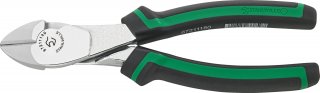 Kraft-Seitenschneider L.180mm Kopf verchromt Griffe 2-Komponenten-Griffe