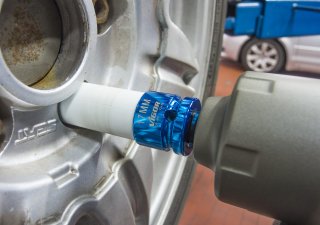 VIGOR Schlagschrauber Steckschlüsseleinsatz Satz ∙ V2257 ∙ 1/2 Zoll (12,5 mm) Vierkant hohl ∙ Außen Sechskant Profil ∙ 5-teilig 