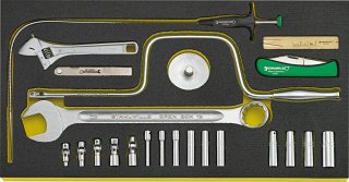 Werkzeug-Sortiment TCS 13214a/1 WT/LM 2 22 St.