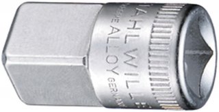 Vergrößerungsstück 3/8"-1/2" L.31mm 