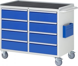 Montagewagen LL5.1.1 | B1145xT650xH975mm | 8xSchublade-TA | MT-Top-25mm