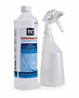 FLASCHE 1L ISOPROPYLALKOHOL 99,9 % + SPRAY