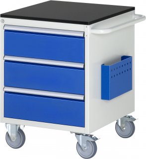 Montagewagen L3.0 | B580xT650xH790mm | 3xSchublade-VA | M-Top-20mm