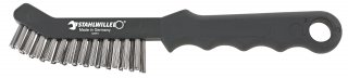 Bremssattelbürste Besatz-L.90mm Stahldraht glatt 0,35 mm 2-reihig