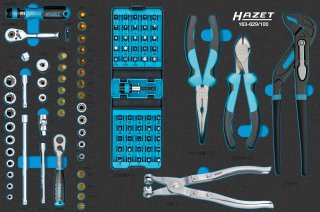 HAZET Steckschlüssel Satz 163-629/100 ∙ 100-teilig