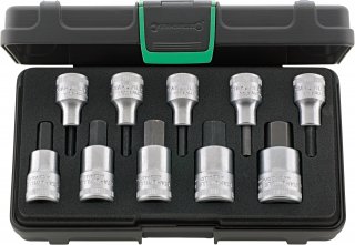 Satz Schraubendrehereinsätze INHEX 54/10 KN 10 St.
