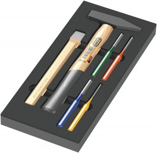 9782 Schaumstoffeinlage Hammer Set 1 | 6-teilig