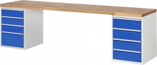 Werkbank 7820A3 | B3000xT700xH890mm | 8xSchublade-TA