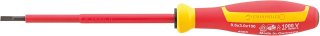 VDE-Elektriker-Schlitzschraubendreher DRALL+ 0,4mm x 2.5mm L.75mm