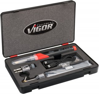 VIGOR Kunststoff-Reparatur Satz ∙ V3551N ∙ 134-teilig ∙ Anzahl Werkzeuge: 134