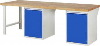 Werkbank 7501A8 | B2500xT900xH890mm | 2xTür