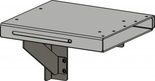 MONTAGEPLATTE Nr 8 FÜR SMARTFEED DRAHTVORSCHUB FÜR ABB ROBOTER (IRB 66