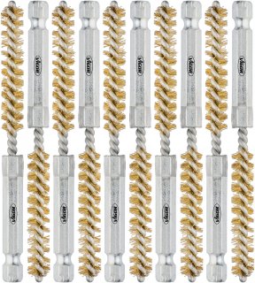 VIGOR Messingbürsten Satz ⌀ 8 mm ∙ V4646M-8