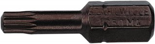 Bit-Schraubendrehereinsatz Gr. 6kant C 6,3 L.25mm