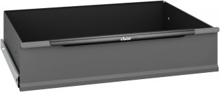 VIGOR Schublade ∙ hoch ∙ für Series XXL (links) ∙ V4481-XLD-H ∙ L x B x H: 564 mm x 564 mm x 150 mm