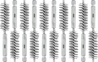 VIGOR Stahlbürsten Satz ⌀ 15 mm ∙ V4646S-15