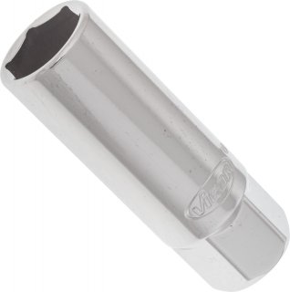 VIGOR Zündkerzen-Einsatz ∙ V2119N ∙ 3/8 Zoll (10 mm) Vierkant hohl ∙ Außen Sechskant Profil ∙ SW 16 mm