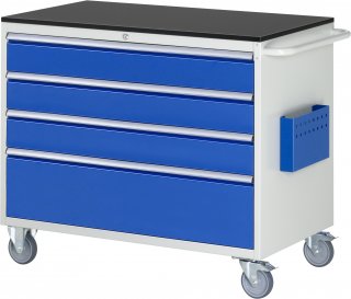 Montagewagen XXL5.3 | B1145xT650xH970mm | 4xSchublade-TA | M-Top-20mm
