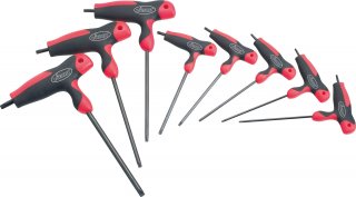 VIGOR T Schraubendreher Satz ∙ T-Griff ∙ V1410 ∙ Innen TORX® Profil ∙ 8-teilig ∙ T 9 – T 40 ∙ Anzahl Werkzeuge: 8