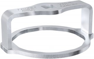 HAZET Ölfilterschlüssel 2169-15 ∙ 1/2 Zoll (12,5 mm) Vierkant hohl ∙ Außen 8-kant Profil ∙ SW 74 mm